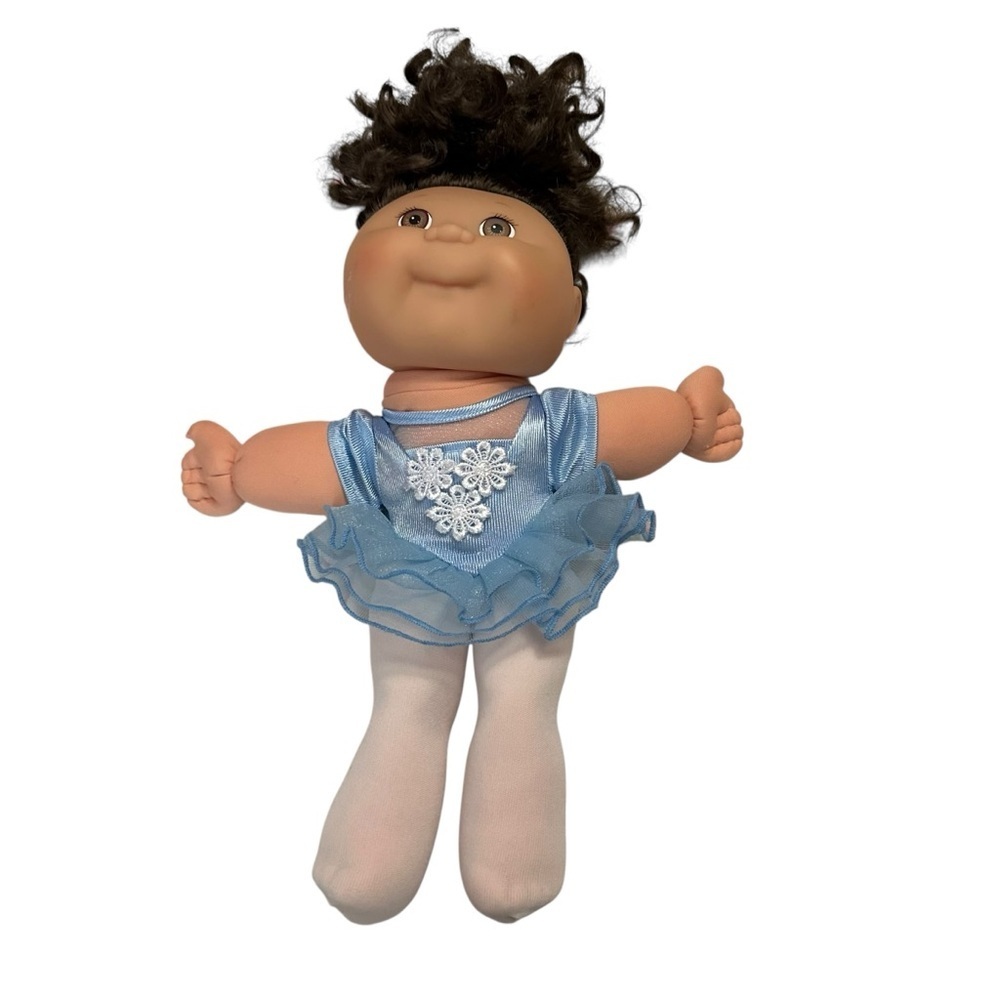 1998 Mattel Cabbage Patch with Blue Dress and White Tights